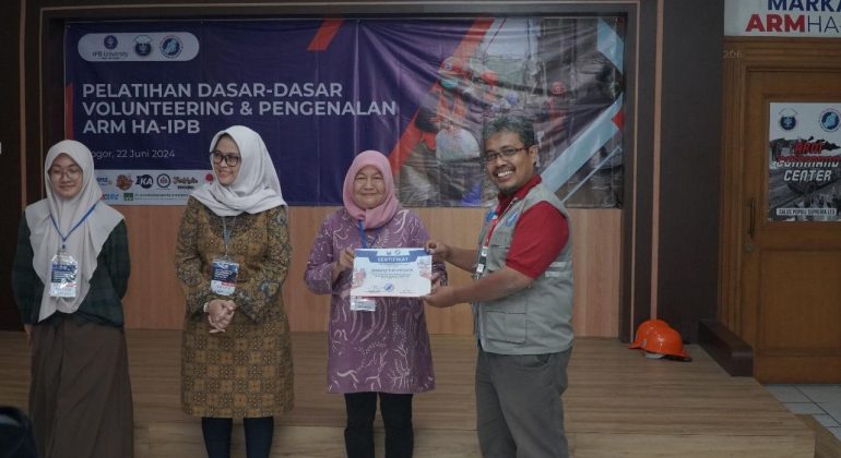 ARM HA-IPB Gelar Pelatihan Rekrutmen Relawan Tahap III