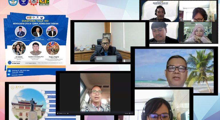Diaspora Talk Series VIII Menggapai cita di Cina, Korea dan Taiwan