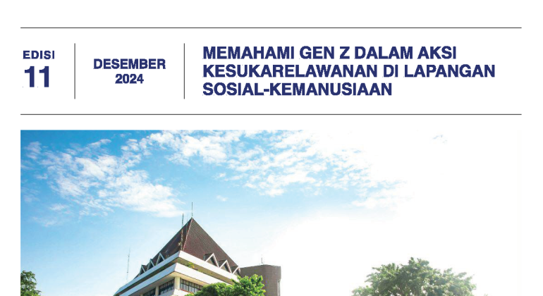 Memahami Gen Z Dalam Aksi Kesukarelawanan di Lapangan Sosial-Kemanusiaan
