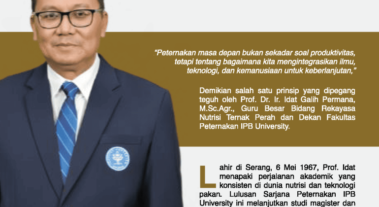 IPB's Figure Prof. Idat Galih Permana